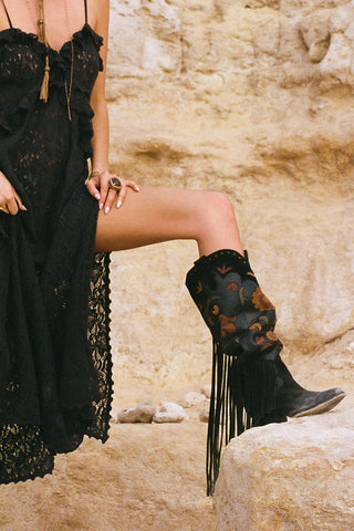 Sannah Fringe Boot