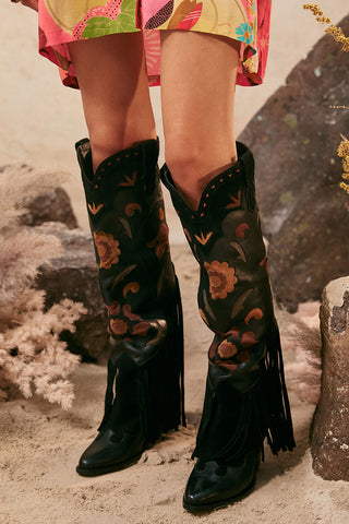 Sannah Fringe Boot